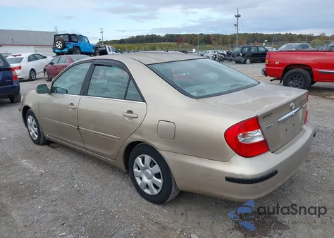 2002 Toyota Camry Le из США, поврежденный, VIN 4T1BE32K92U069870